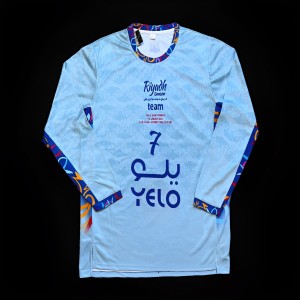 23/24 Al-Nassr Ronaldo Long Sleeve Blue ALL Stars Special Jersey