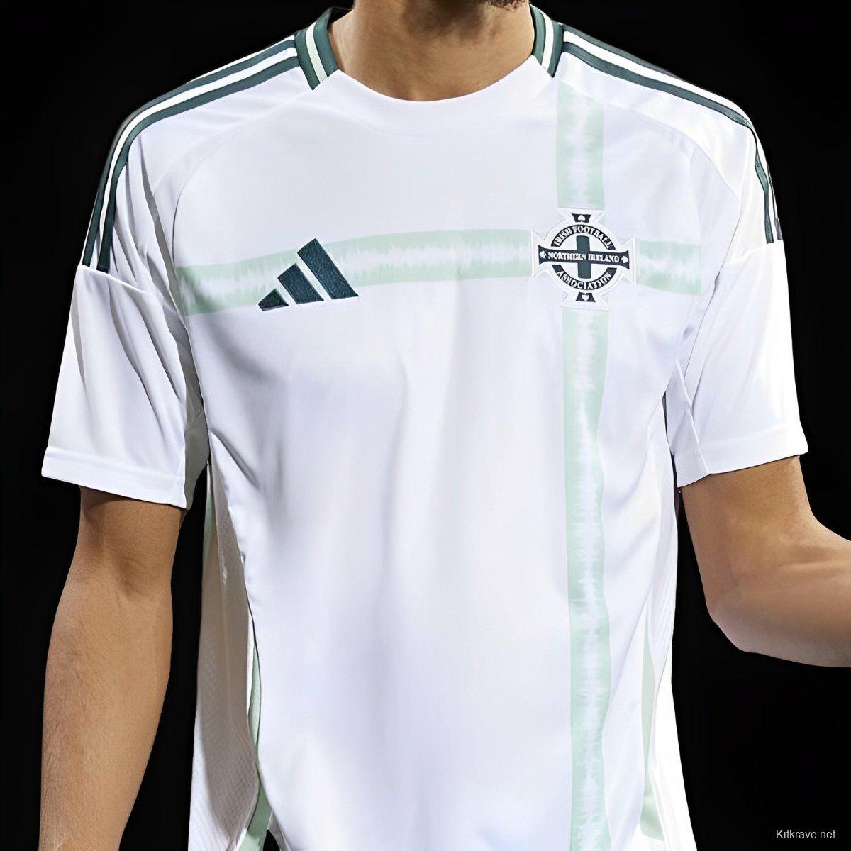 2024 Northern Ireland Away White Jersey