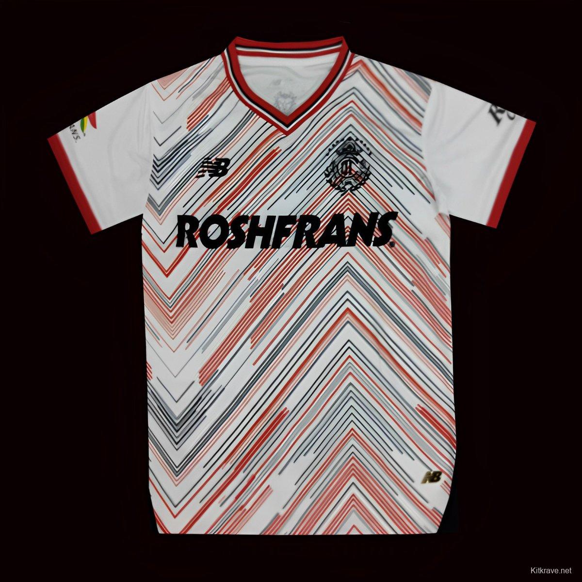 24/25 Toluca Away White Jersey