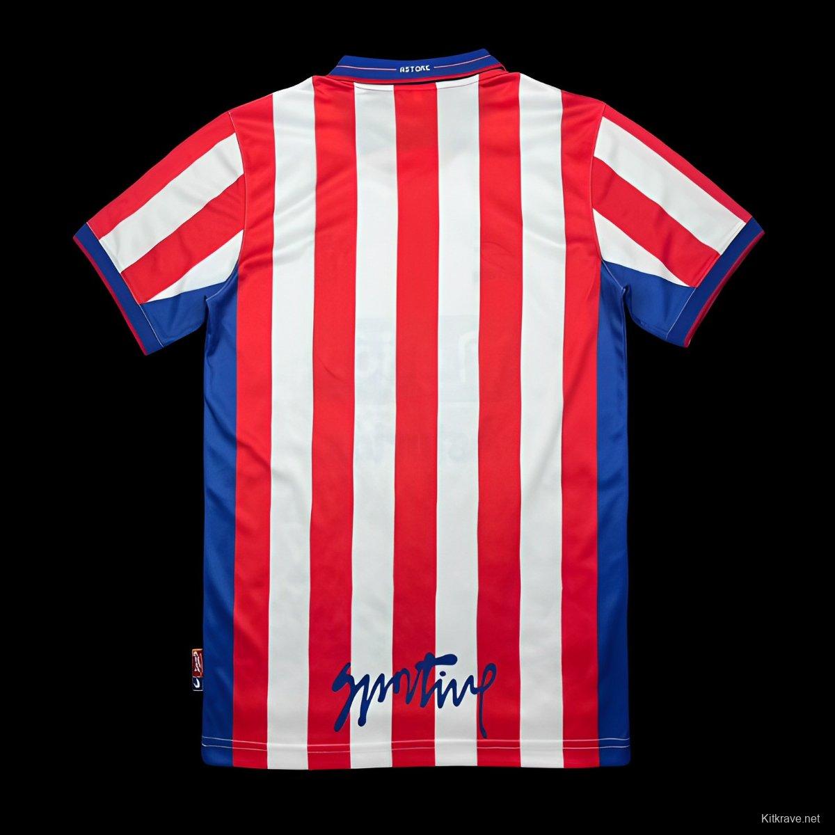 Retro 01/02 Sporting Gijon Home Jersey