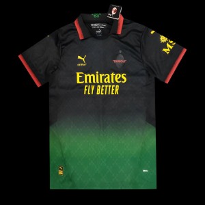 25/26 AC Milan x OFFWHITE Black Special Jersey