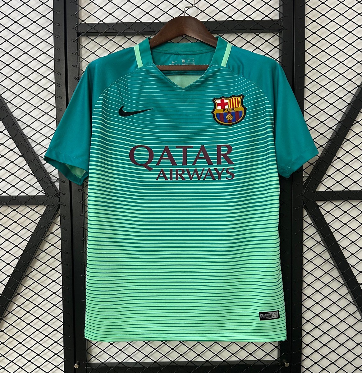 16/17 Retro Barcelona Third Jersey