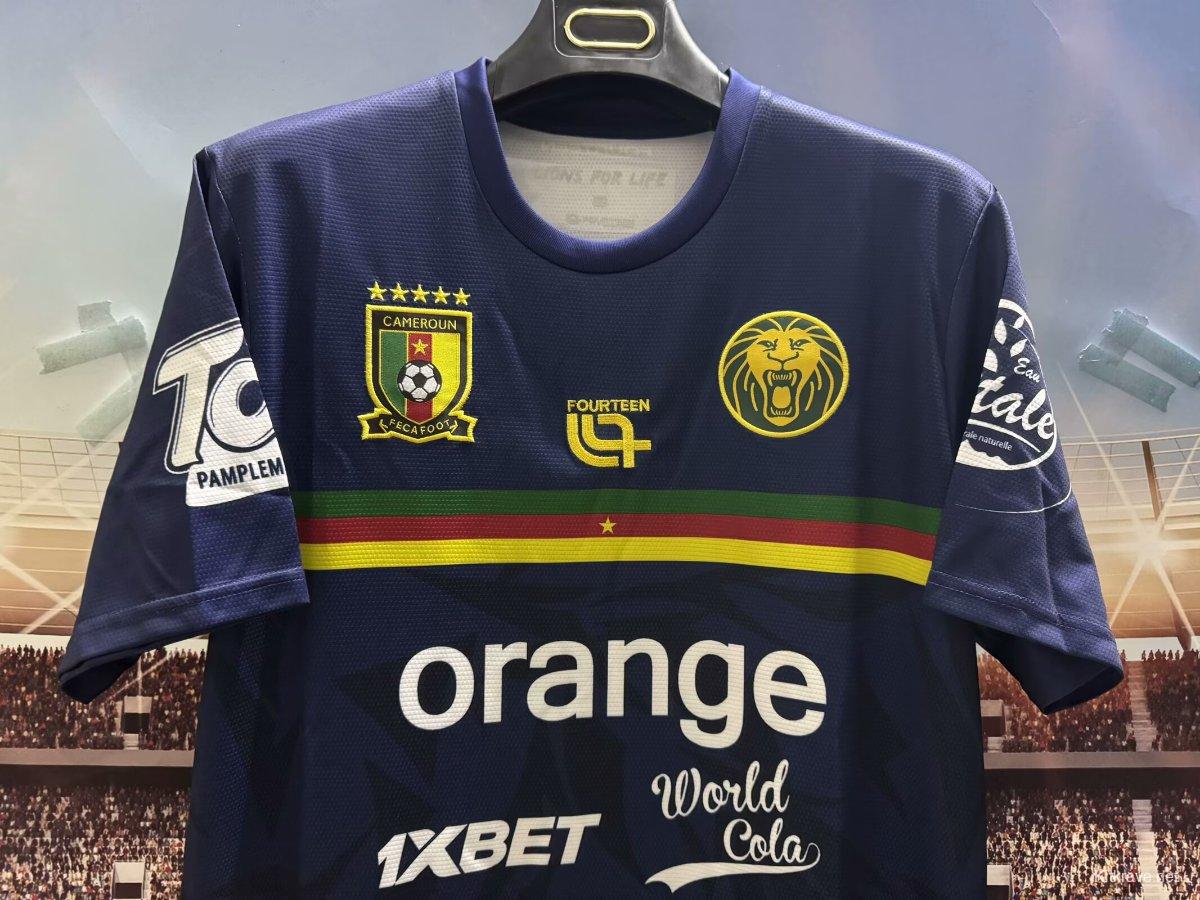 2025 Cameroon Navy Pre-Match Jersey