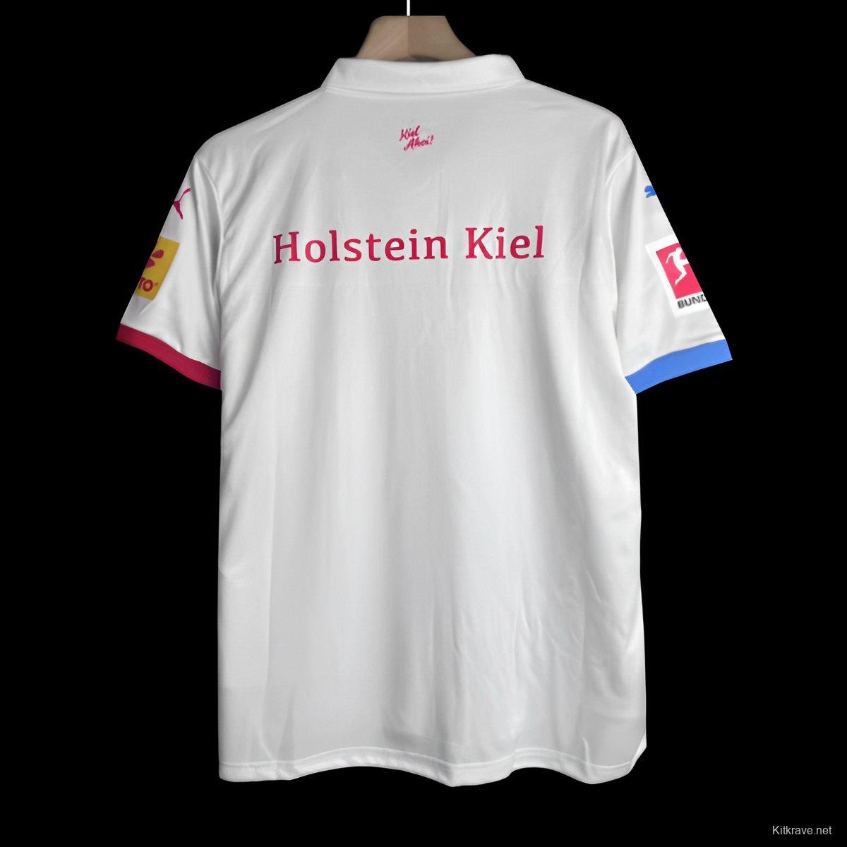 24/25 Holstein Kiel 125Th Anniversary WHITE Jersey