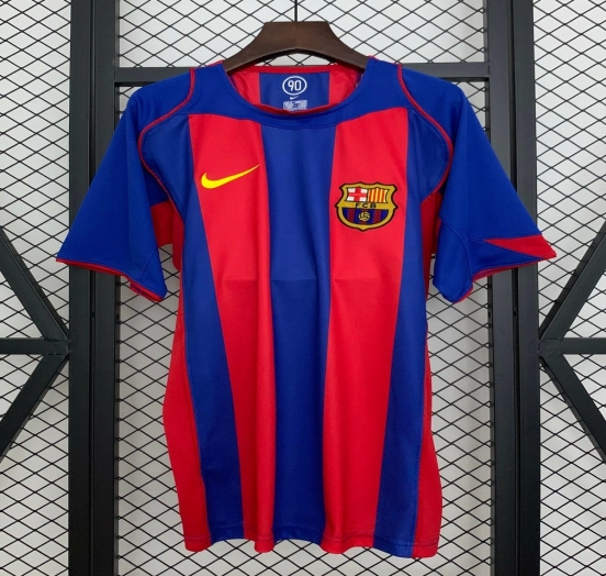 04/05 Retro Barcelona Home Jersey