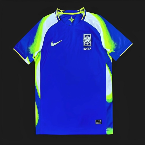 2025 South Korea Away Blue Jersey