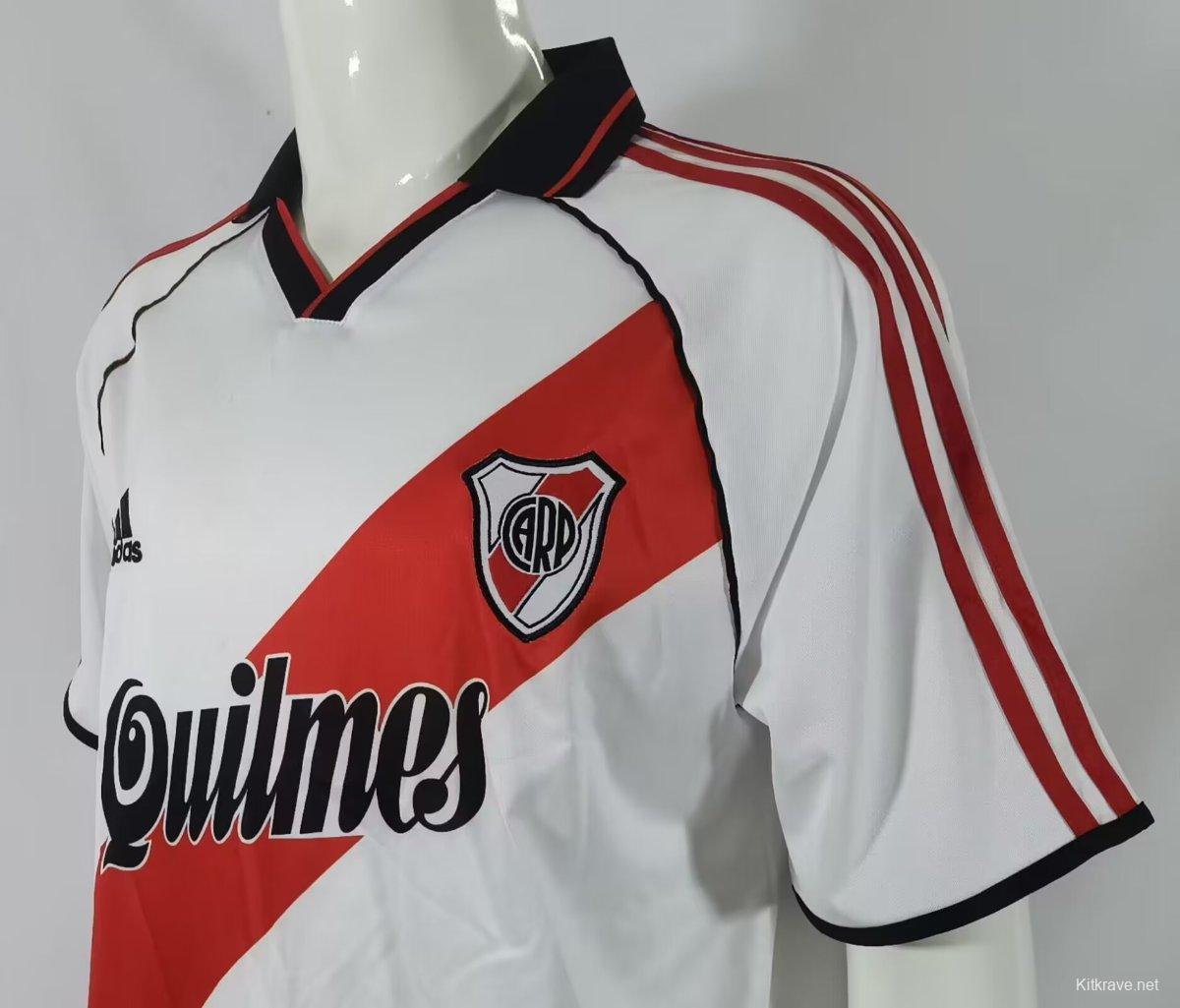 Retro 00/01 River Plate Home Jersey