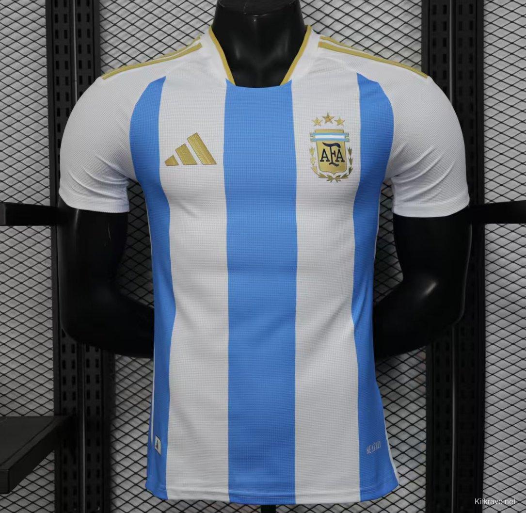 Player Version 2025 Argentina Home Jersey