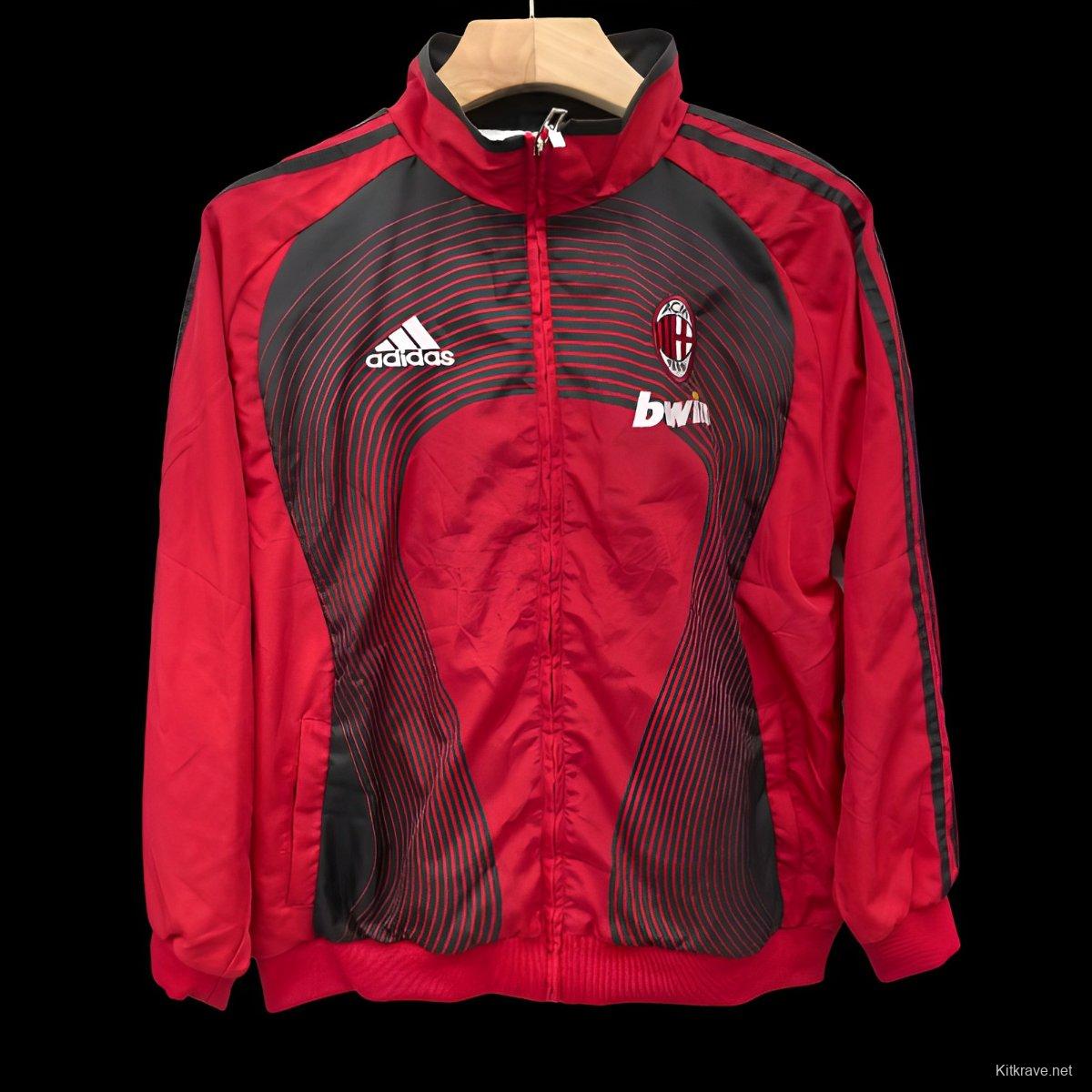 25/26 AC Milan Red Windbreaker