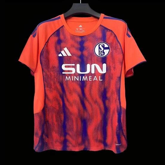 25/26 Schalke 04 Third Orange Jersey