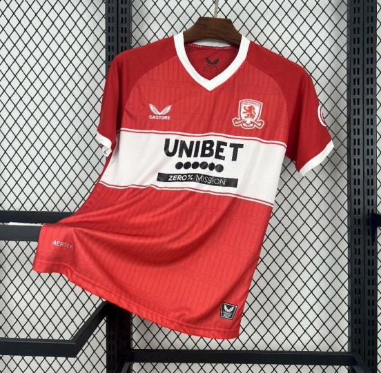25/26 Middlesbrough Home Jersey
