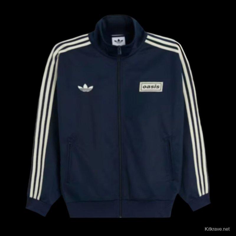 adidas x Oasis Tour Firebird Track Top Night Indigo