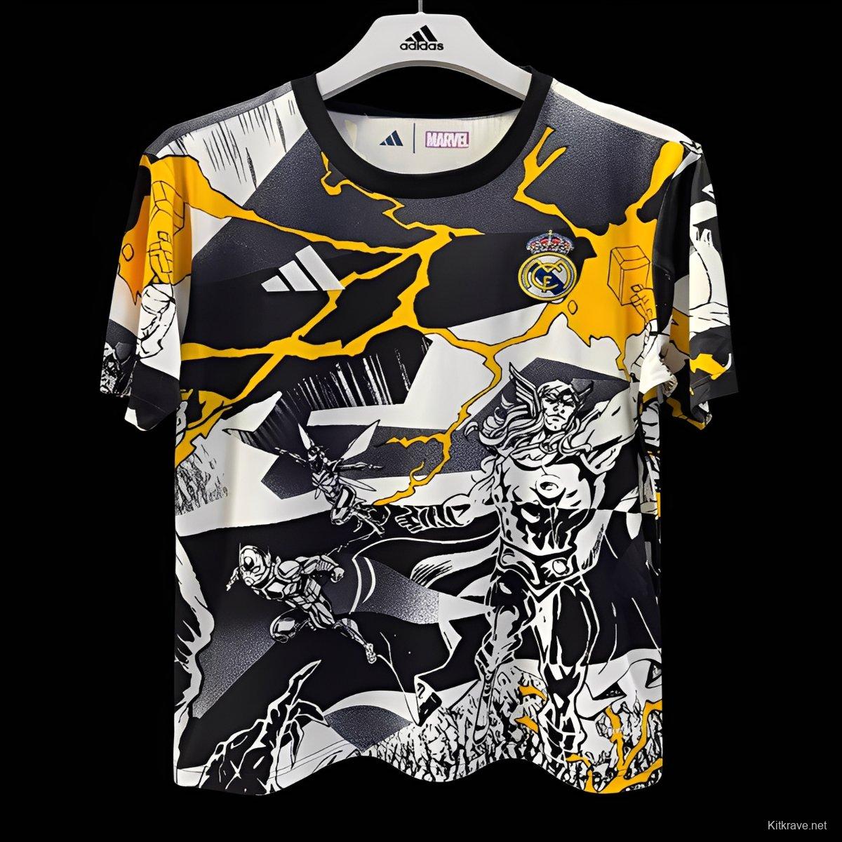 25/26 Real Madrid x Marvel Avengers Pre-Match Jersey