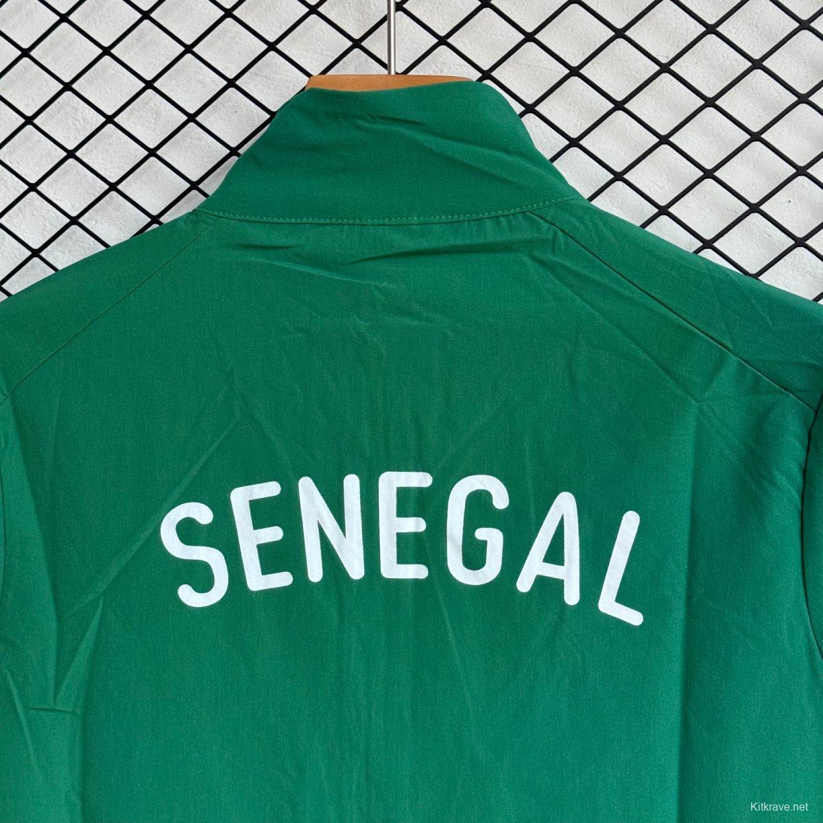 25/26 Algeria Green Full Zipper Windbreaker + Long Pants