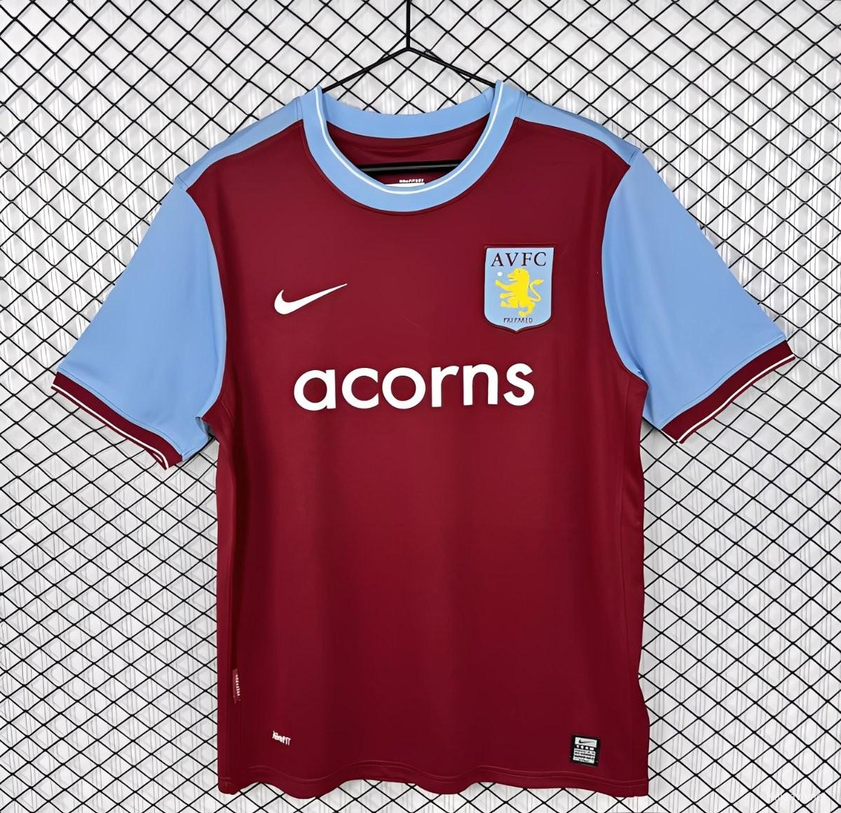 Retro 09/10 Aston Villa Home Jersey