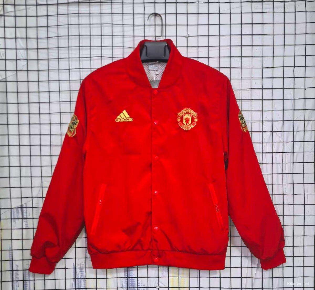 Retro 19/20 Manchester United Chinese New Year Coach Jacket