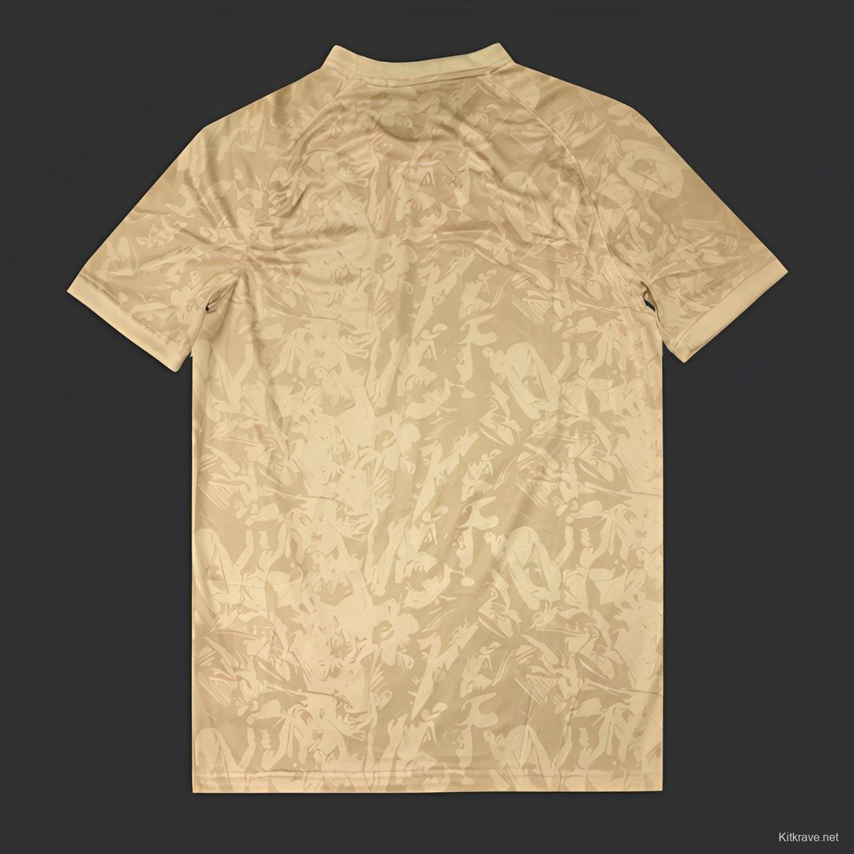 25/26 PSG Paris Saint-Germain Entrainement Beige Special Jersey