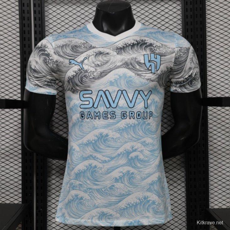 Player Version 26/27 Al-Hilal SFC White & Blue  Special Edition Away Jersey