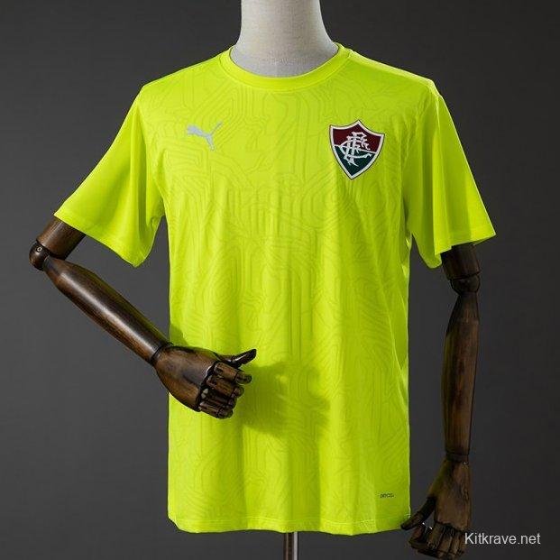 26/27 Fluminense Training Jersey 4 Kit - Neon Yellow