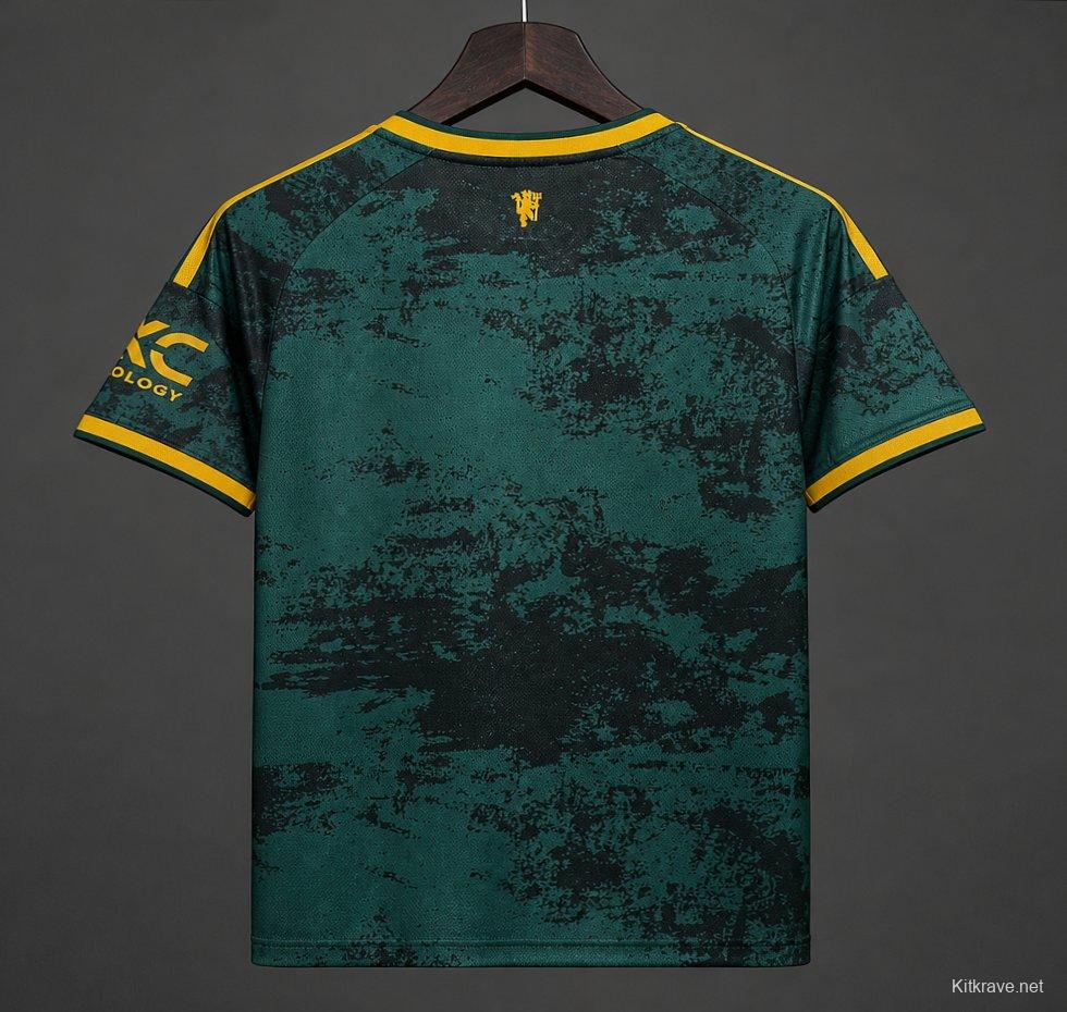 26/27 Manchester United Special Edition Green Gold Jersey