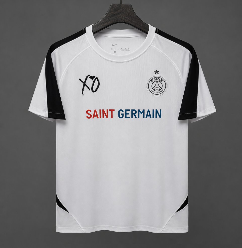 26/27 PSG x XO "Paris Los Angeles" Special Edition White Jersey