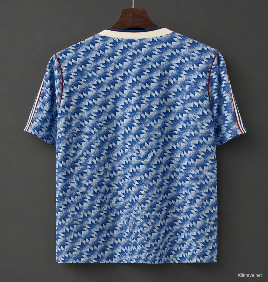 26/27 Adidas Originals Manchester United 1990-92 Remake Vintage Away Football Jersey
