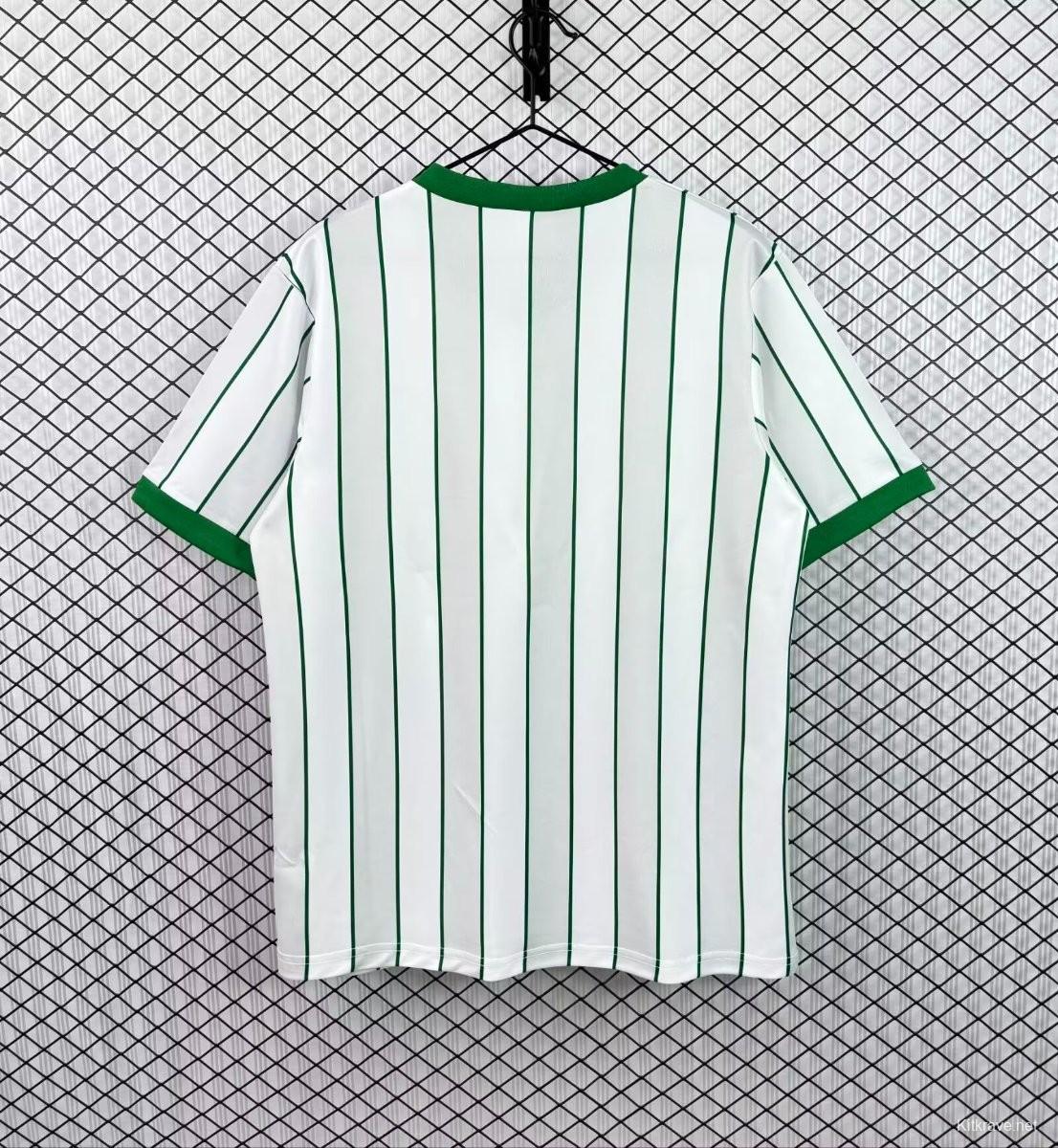 26/27 Werder Bremen White & Green Pinstripe  Vintage 2012/13  Remake Jersey