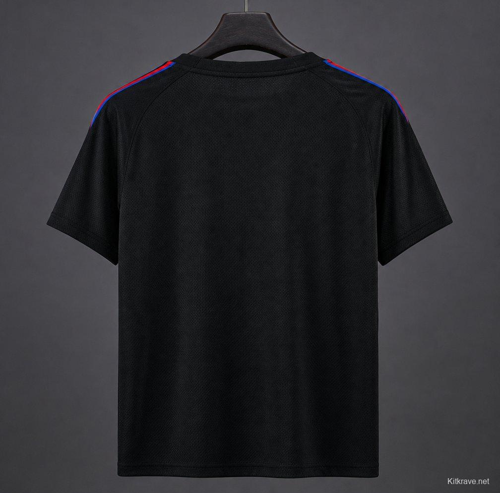 23/24 Paris Saint-Germain Black & Red Training Jersey