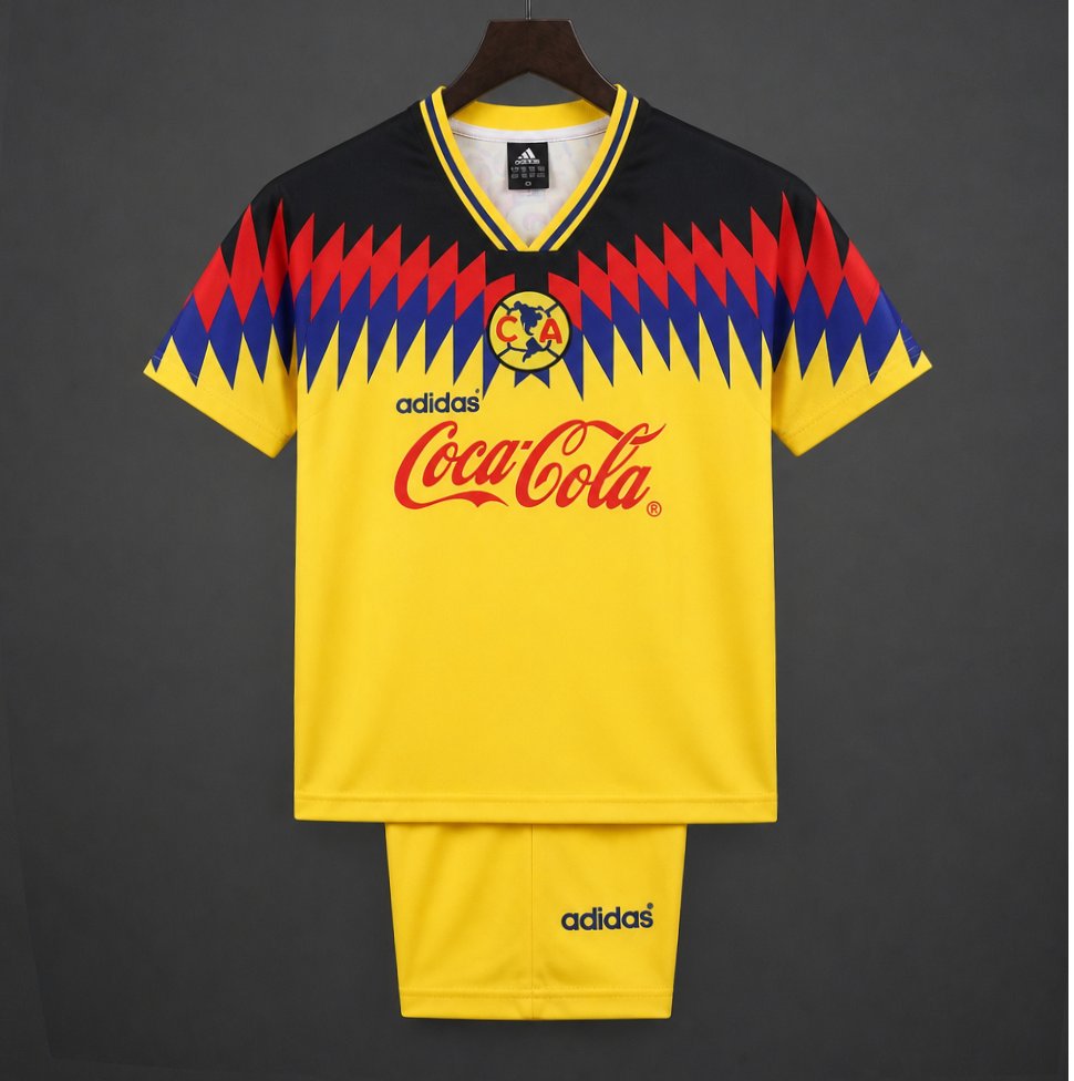 Retro Kids 1995 Club America Home Jersey