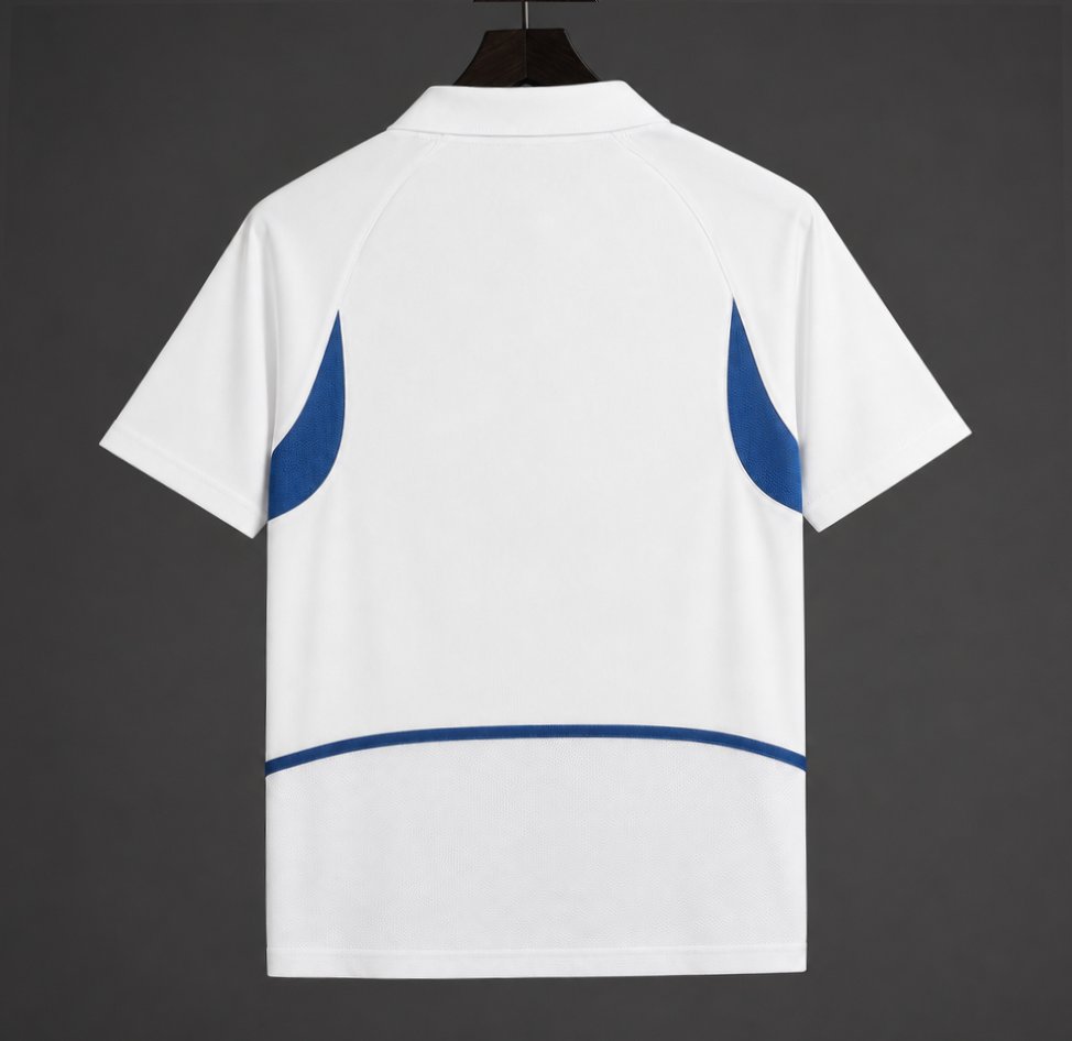 Retro 2002 Portugal Away White Jersey