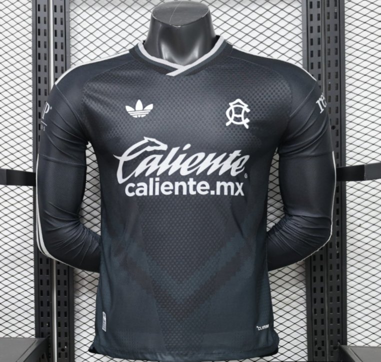 Player Version 26/27 Club América Charcoal Black Long Sleeve Away Jersey