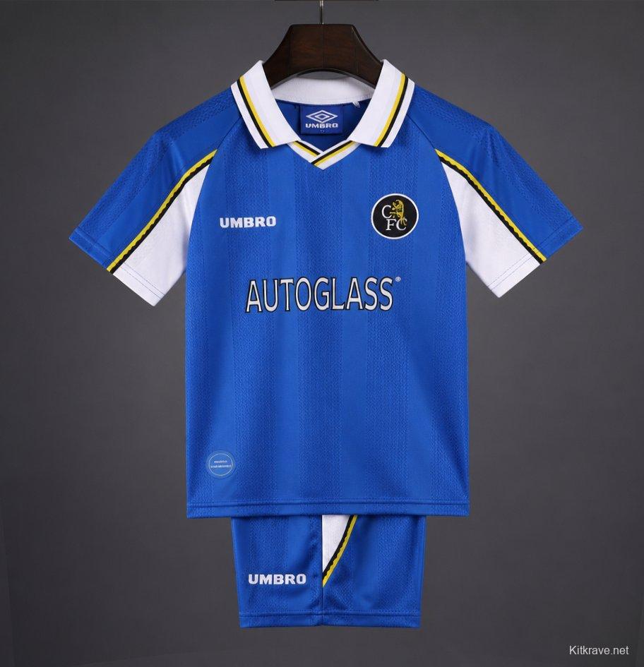 Retro Kids 97/99 Chelsea Home Jersey