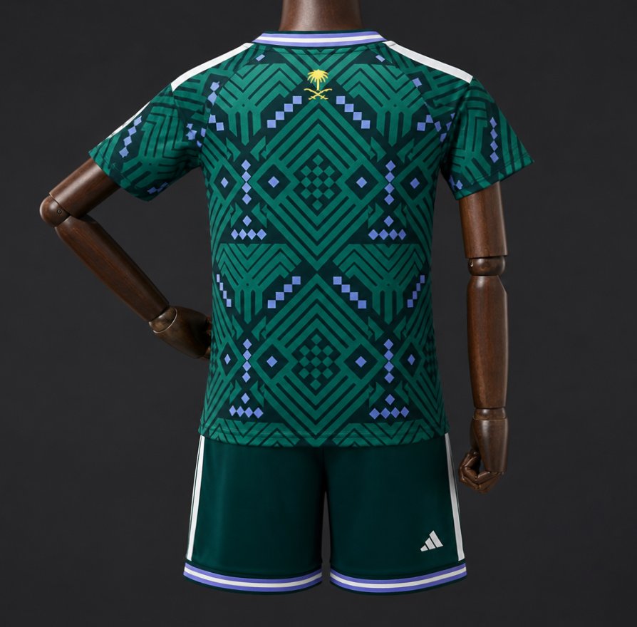 2026 Kids Saudi Arabia Home Jersey