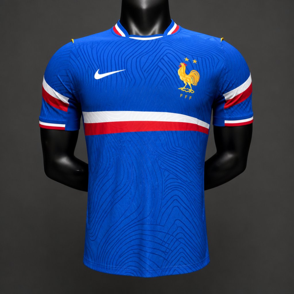 Player Version 2026 France Blue/White/Red Special Jersey