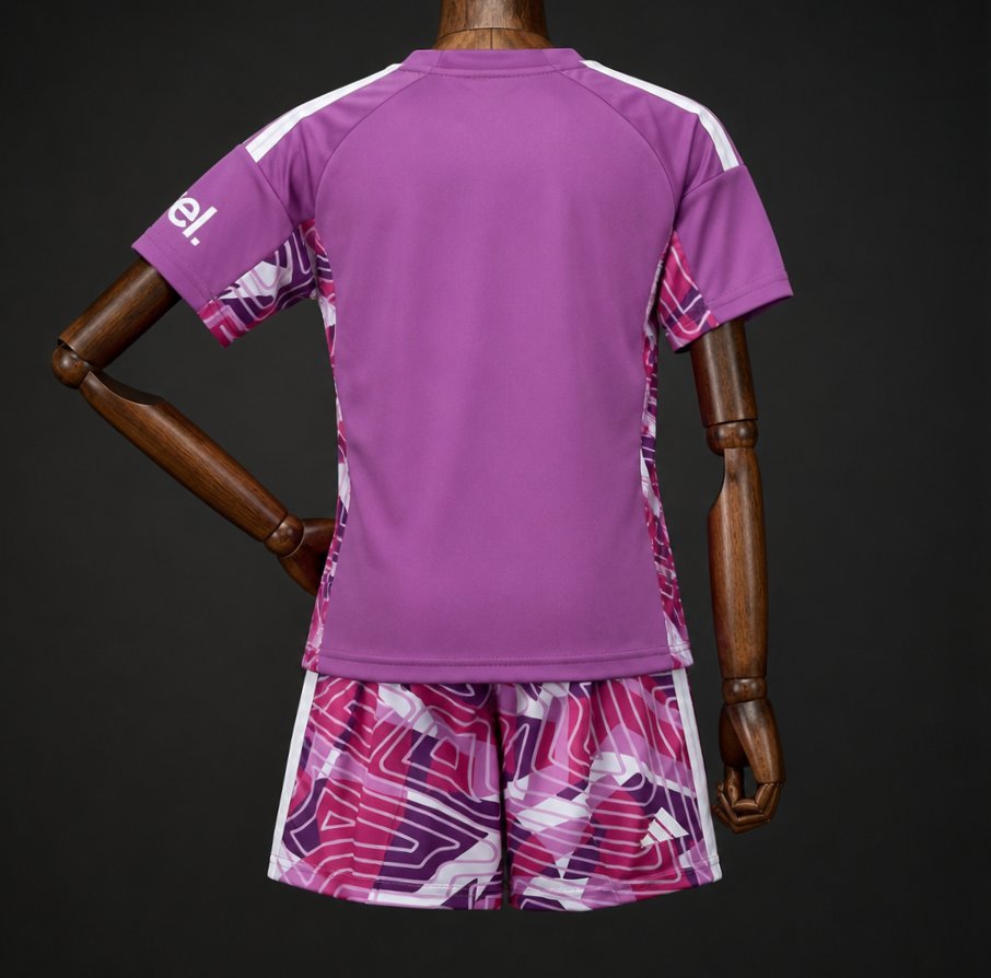 26/27 Kids Arsenal Purple Goalkeeper Jersey