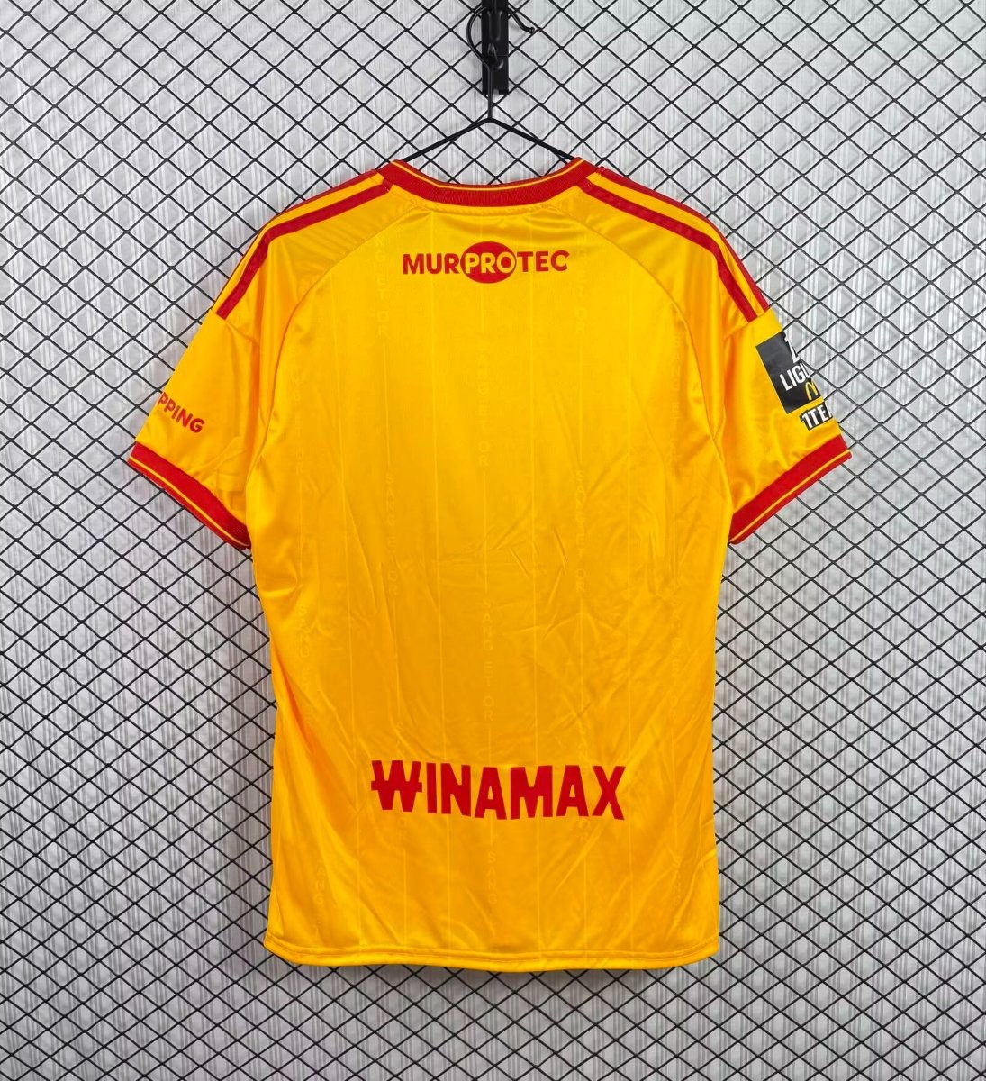 26/27 RC Lens Home Yellow Red Jersey