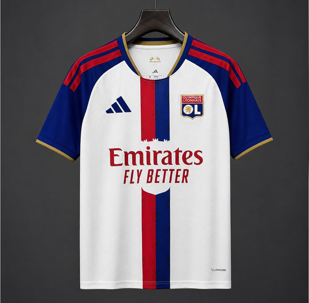 26/27 Olympique Lyonnais Home White Jersey