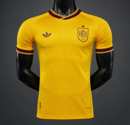 Player Version 2026 Spain Golden Special Jersey