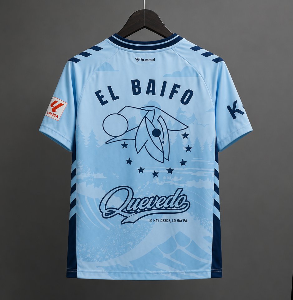 25/26 UD Las Palmas Third Jersey – Quevedo "El Baifo" Special Edition