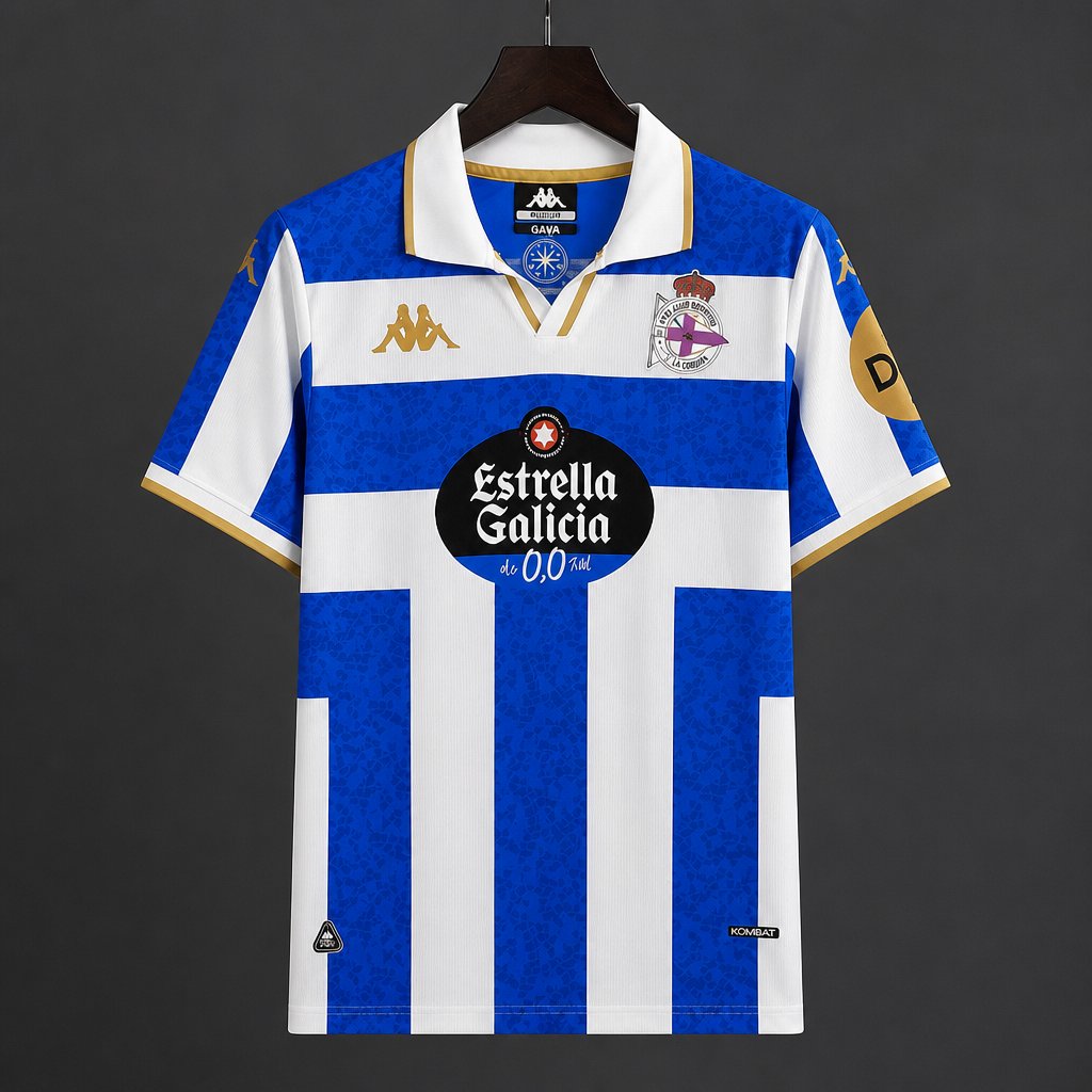 26/27 La Coruna Home  Jersey