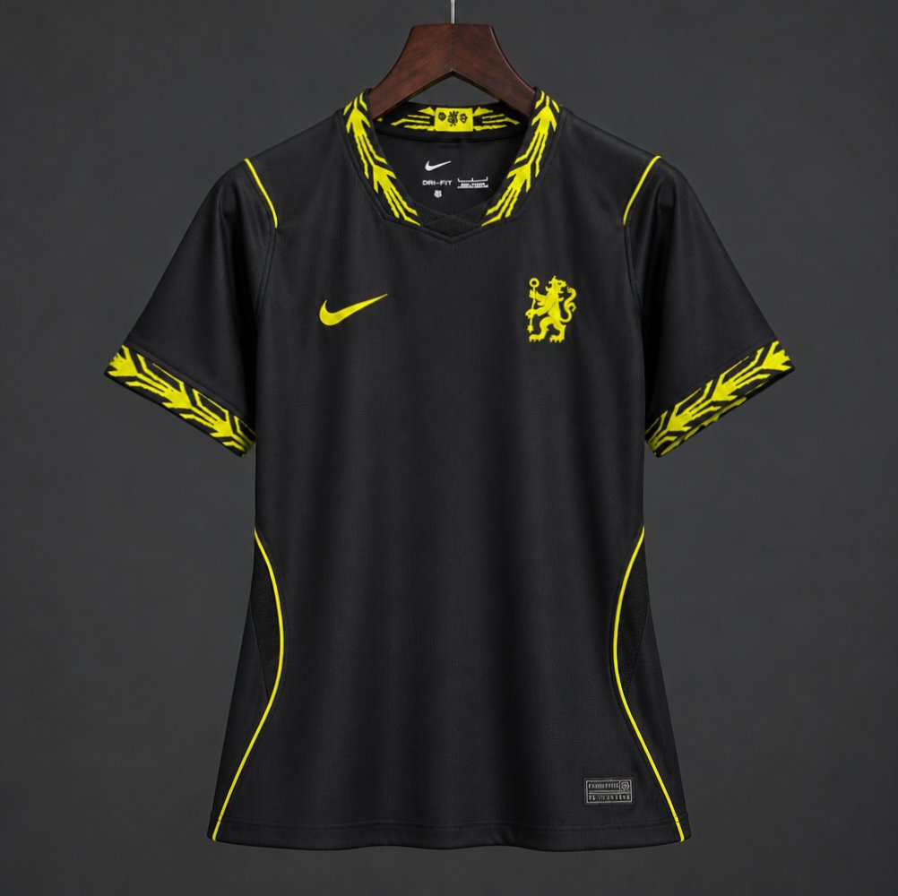26/27 Women Chelsea Away Black Jersey
