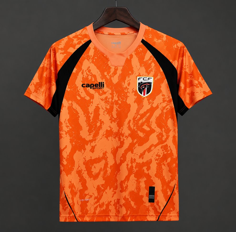 2026 Cape Verde Orange Goalkeeper  Jersey