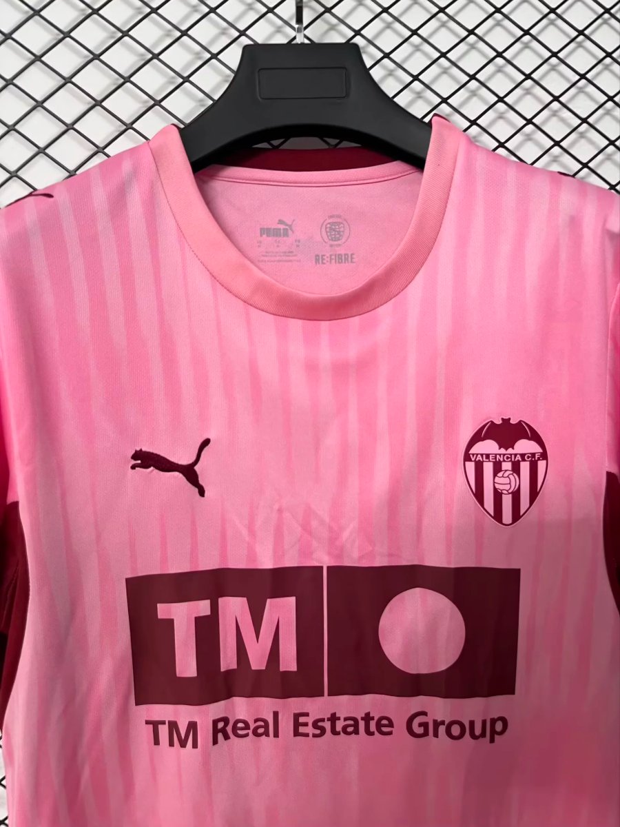 26/27 Valencia Third Pink Jersey
