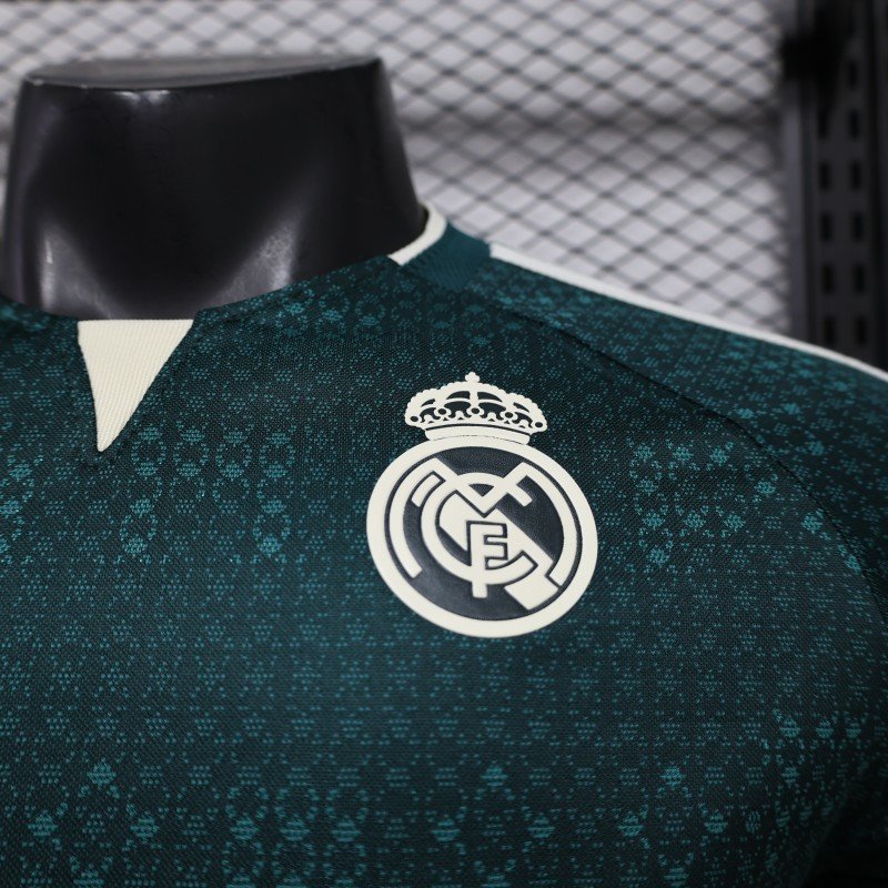 Player Version 26/27 Real Madrid Teal Away Jersey