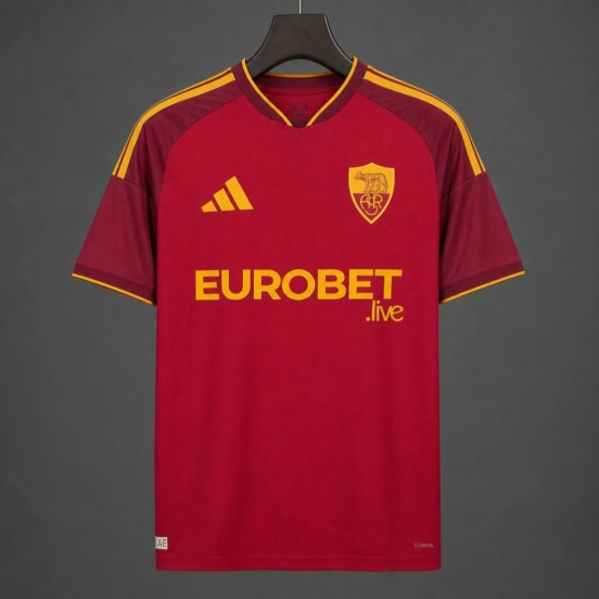 26/27 AS Roma Home Jersey