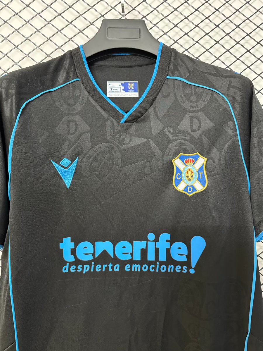 26/27 Tenerife Away Black Jersey