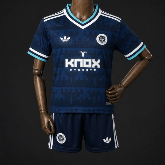 Kids 26/27 CF Montréal Navy Blue Away Jersey Kit