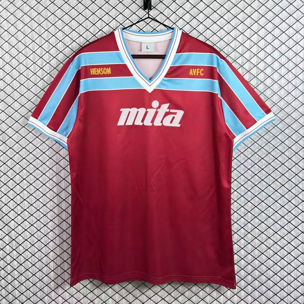 Retro 85/87 Aston Villa Home Jersey