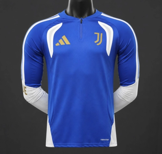 Player Version 26/27 Juventus FC Blue Long Sleeve Jersey