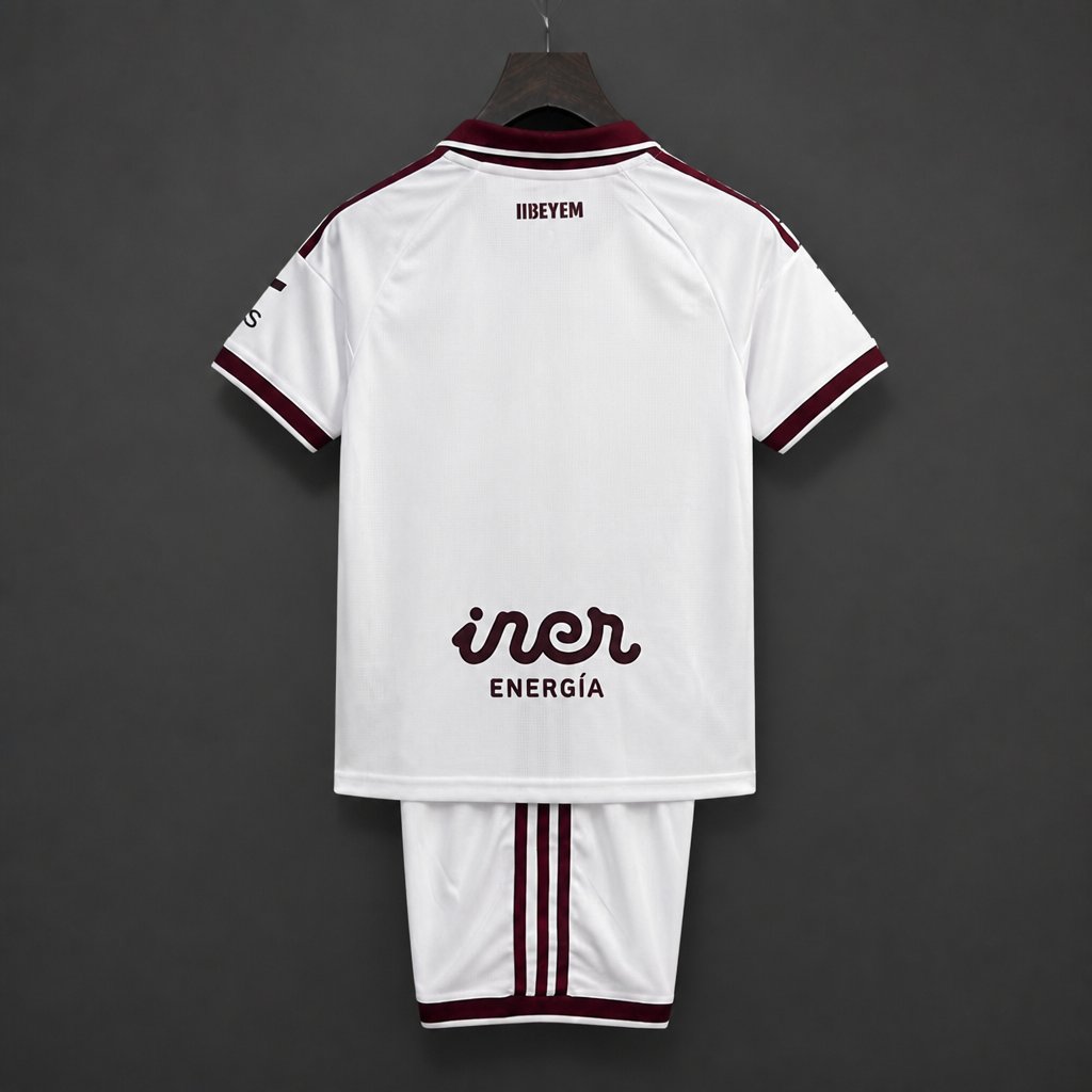 26/27 Kids Albacete Home  White Jersey Kit